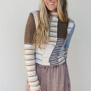 Oli & Hali Multicolor Patchwork Top